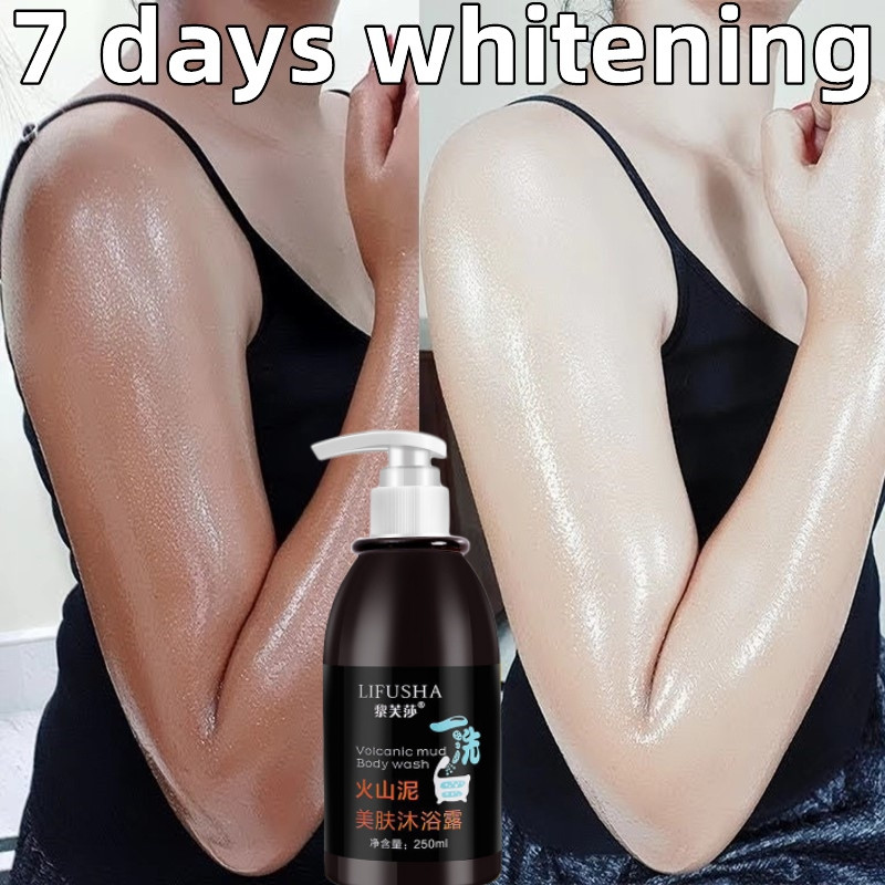 Dr.MK-Sabun pemutih badan pemutih badan permanen whitening body wash lumpur vulkanik Whitening Sabun