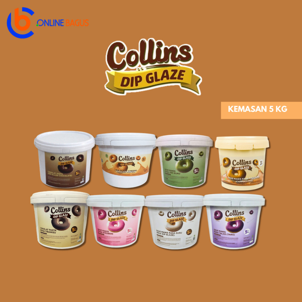 

Collins Dip Glaze KEMASAN 5 KG