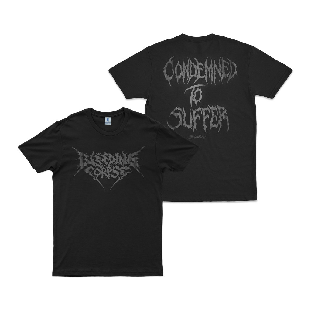 Baju Kaos Dewasa Official Merchandise Bleeding Corpse-Condemned To Suffer BOB