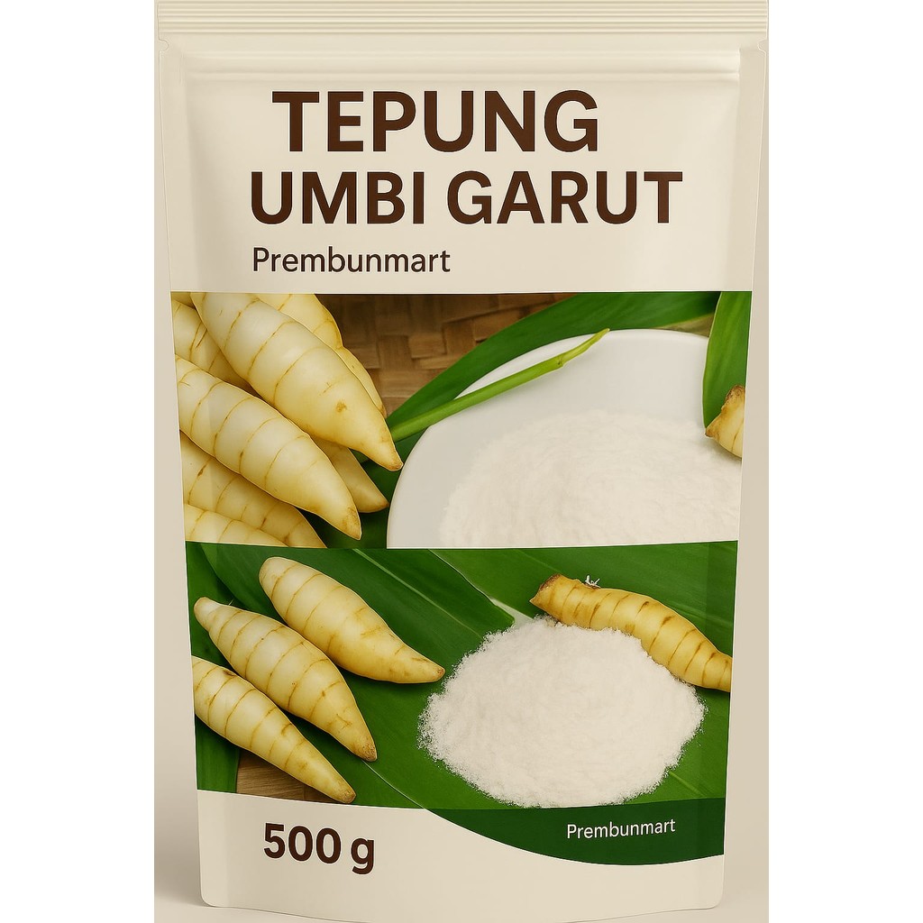 

Pati Garut 500g - Untuk Maag dan Asam Lambung (ORIGINAL) tepung umbi garut
