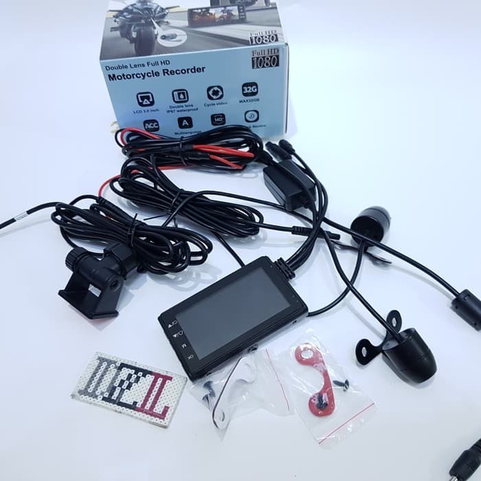 KAMERA MOTOR CAMERA WATERPROOF IP67 CCTV LCK 3.0 INCH FULL HD 1080