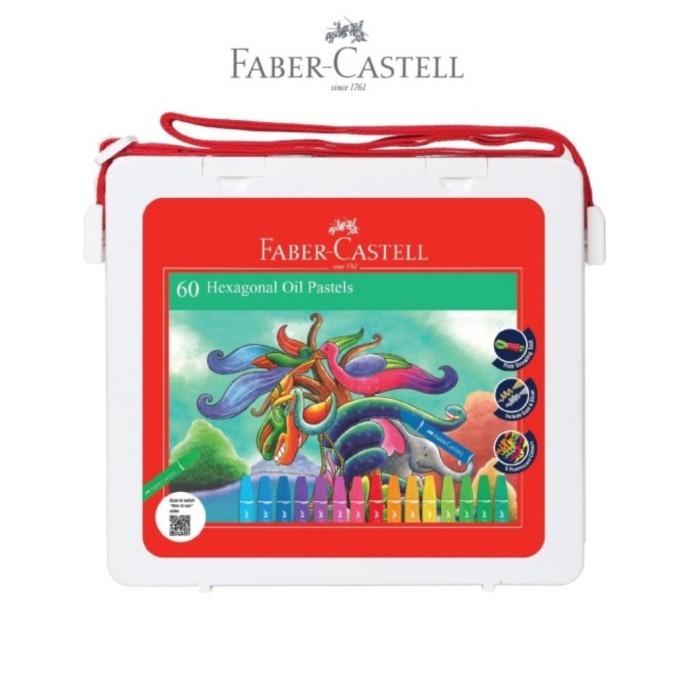 

Mall - aikshop20_store [Peralatan Menggambar] Crayon Hexagonal Oil Faber Castell 60 warna