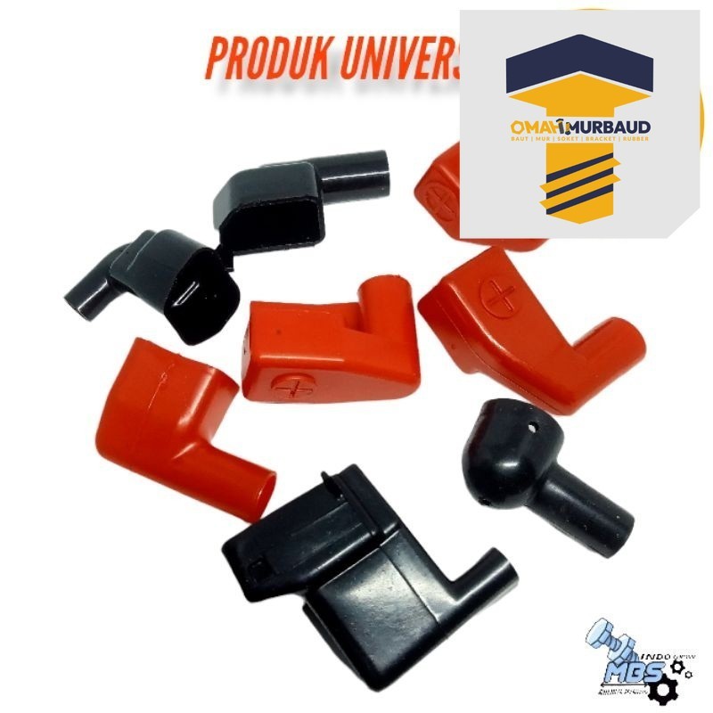 Karet penutup kabel skun kpala aki Karet aki universla motor mobil