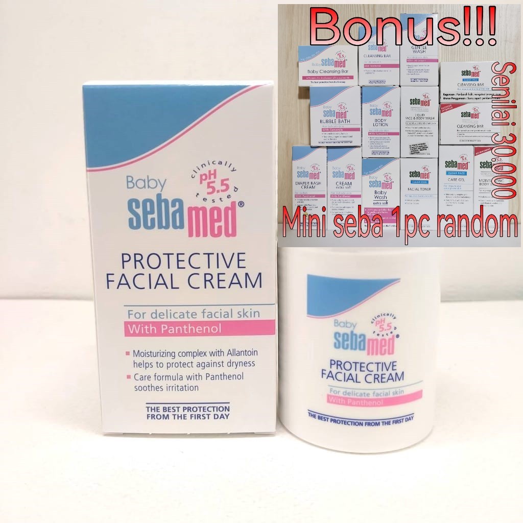 Sebamed protective facial cream baby sebamed facial cream bayi