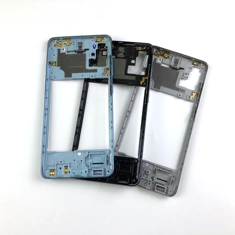BEZZEL TULANG TENGAH MIDDLE FRAME SAMSUNG A51 ORIGINAL