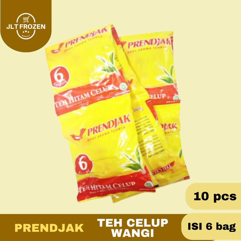 

Prendjak Teh Hitam Celup / Rasa Vanila dan Mawar / Prenjak Tea 6 teabag - RENCENG 10PCS