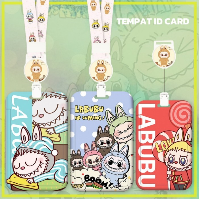 

Tempat Kartu ID Card The Monsters Kartun Tempat Pelindung Lebal Kerja Kartu Akses