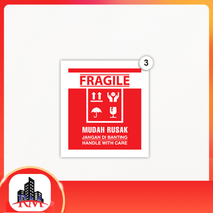 

STIKER FRAGILE 6 X 5,5 CM - No 3