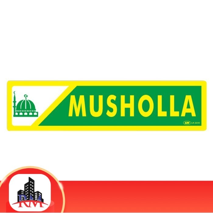 

Papan Tanda / Sign Board / Label Acrylic MUSHOLLA LK 223 C