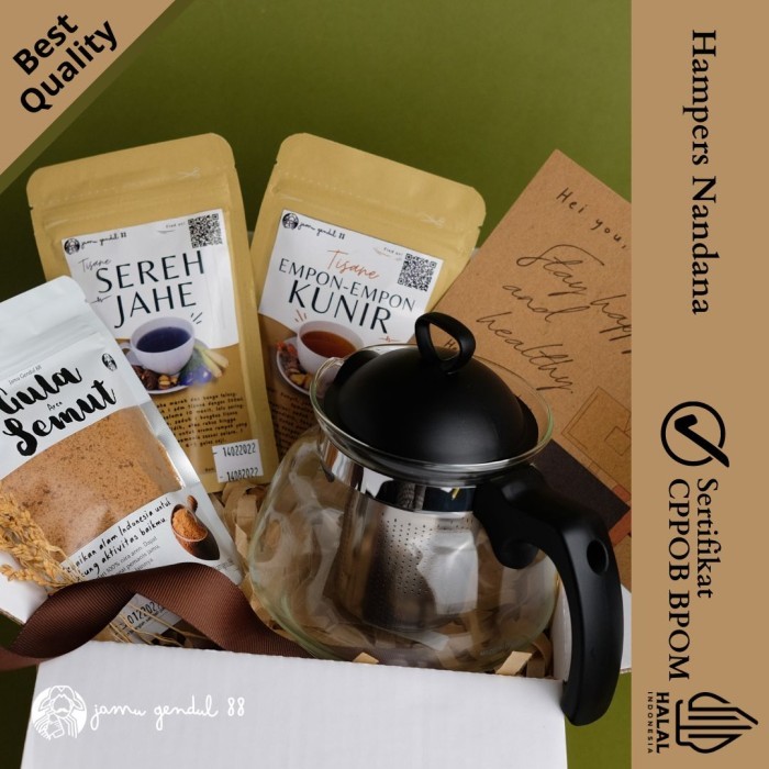 

Best Seller Hampers Nandana - Hampers Sehat by Jamu Gendul 88