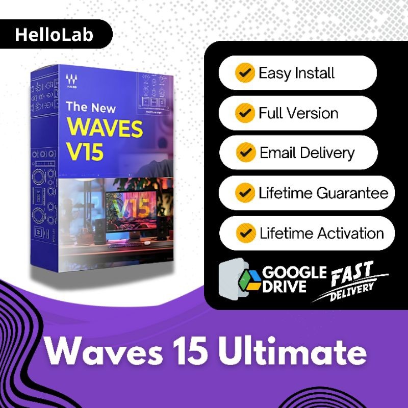 (WIN/MAC) Waves Ultimate 15 2024 Full Version