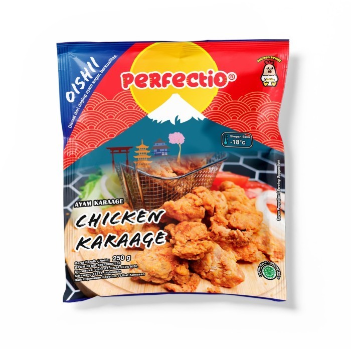 

Perfectio Chicken Karage 250gr - 500gr Daging Paha Ayam Beku Instan