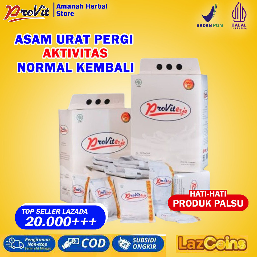 

Susu Kambing Etawa PROVIT ERJE 1 box ISI 50sachet Original Kemasan Terbaru