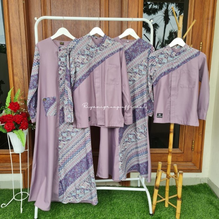 ✔WY.SY✔ - PROMO GAMIS KOKO BATIK COUPLE by RIYANI KOKO RPIA BATIK GAMIS WANITA - Koko Panjang, S