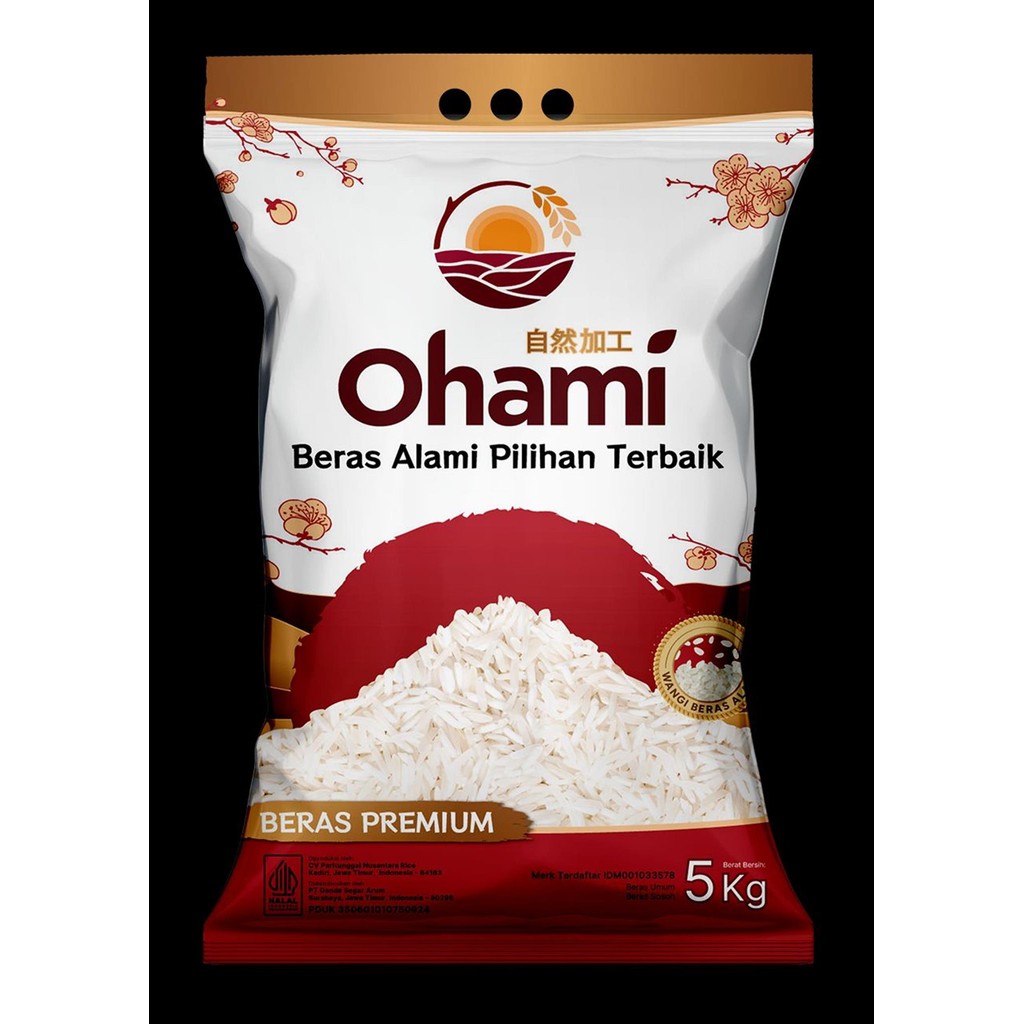 

OHAMI Beras Wangi Premium Pulen 5 KG