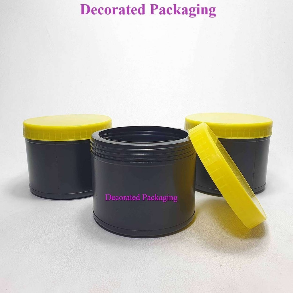 Pot Lulur 500 Gr / Pot Plastik / Pot Lulur 500 Gr / Pot Hair Mask / Jar Body Scrub / Pot 500 Gr / Po