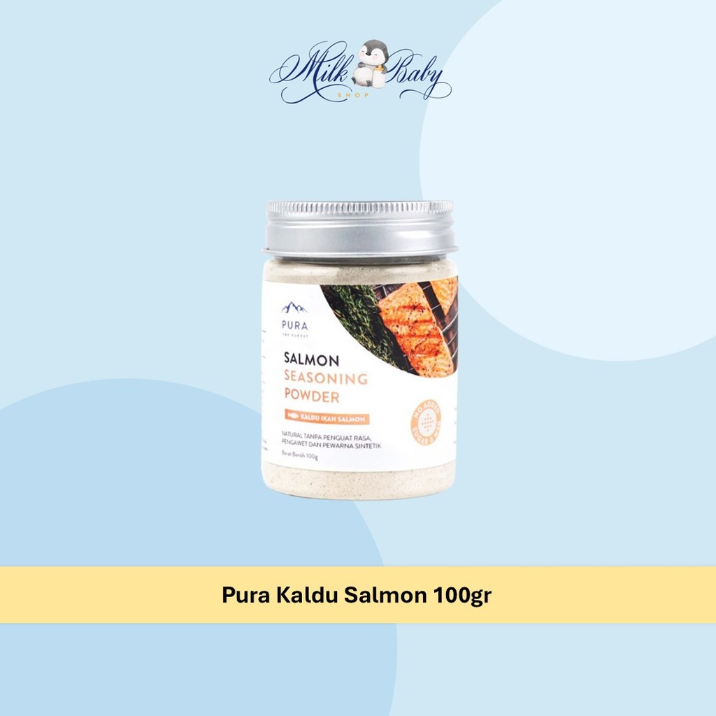 

Pura Kaldu Salmon 100gr Kaldu Mpasi Non Msg