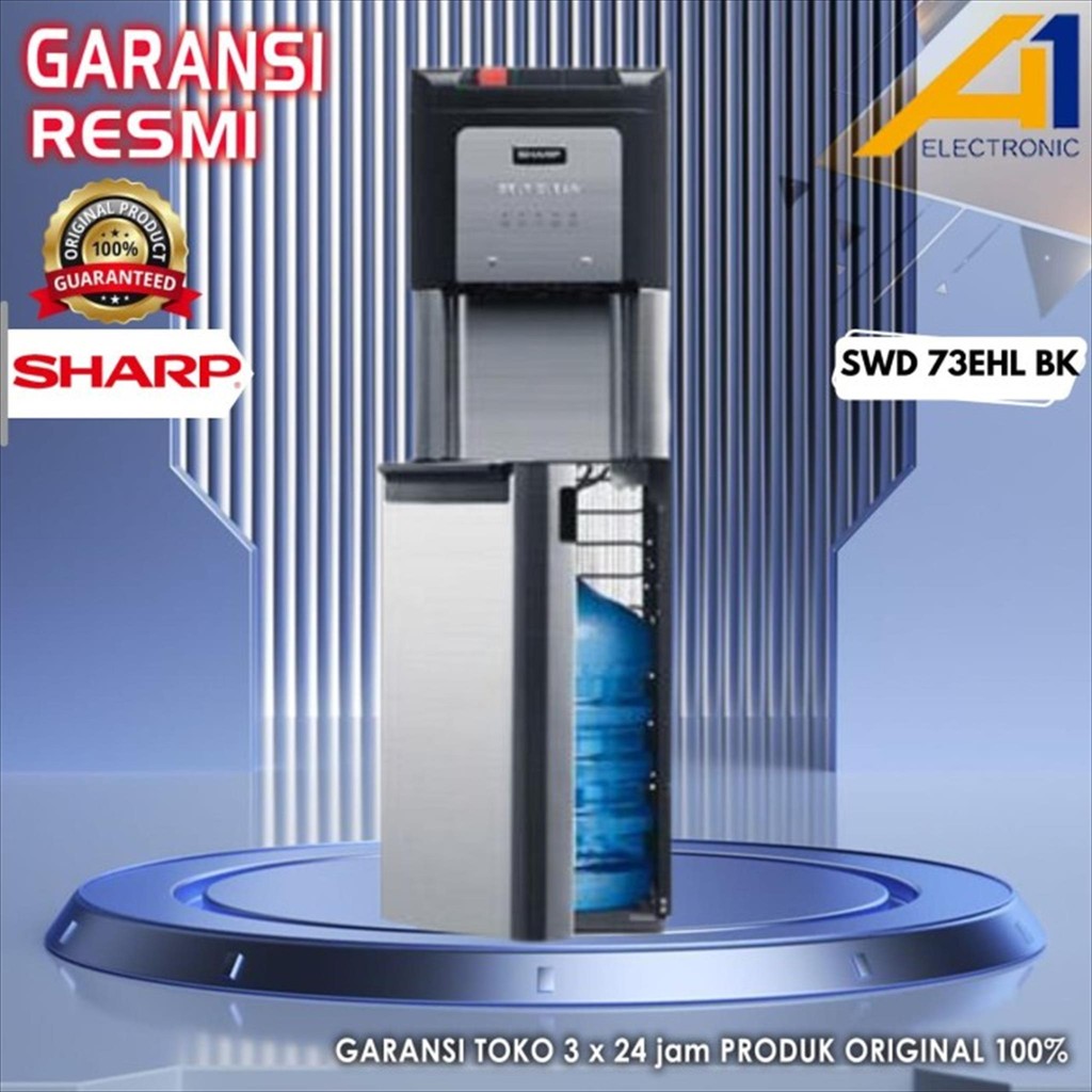 DISPENSER SHARP SWD-73EHL / SWD73EHL , GALON BAWAH