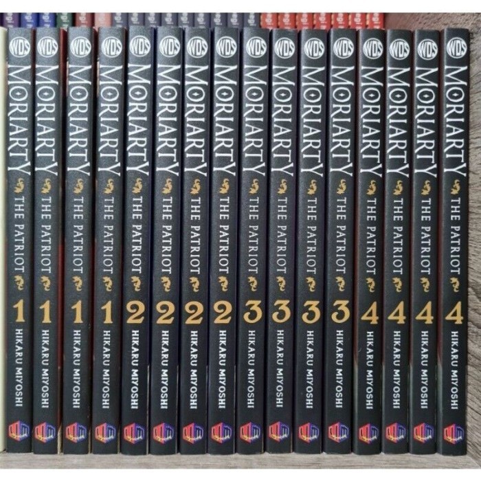 Moriarty The Patriot Hikaru Miyoshi Volume 1-15 Full Set English ~ DRAGON BALL MANGA