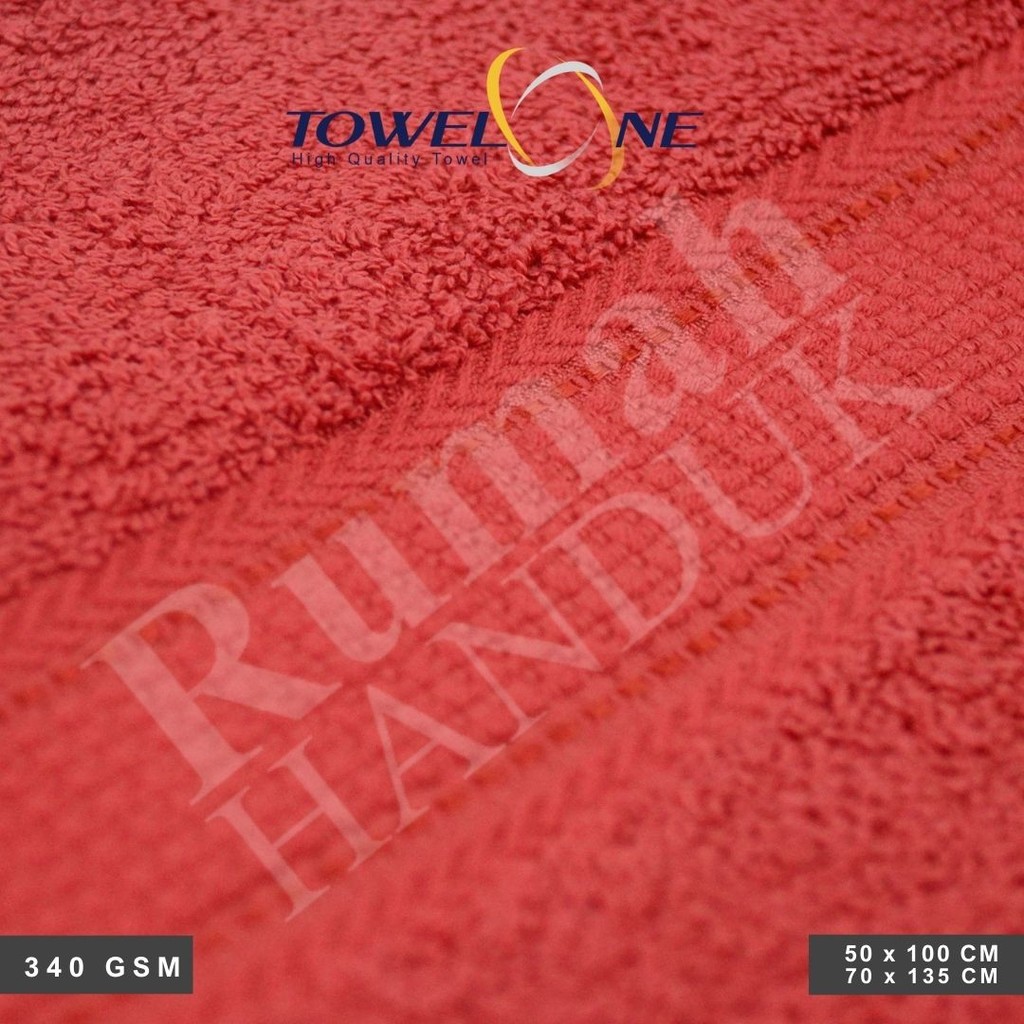 [Whispers] Towel One Handuk Mandi Set Dewasa ukuran 70 x 135 50 x 100 cm