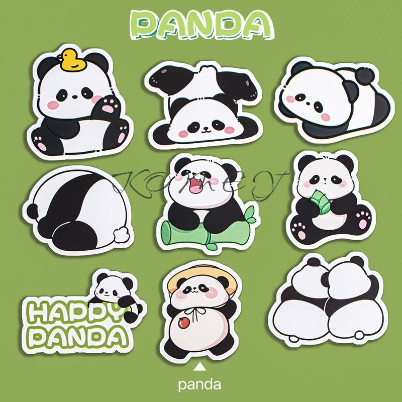 

【qing】Paket Stiker Capybara 50 buah Stiker Buku Besar Tangan Lucu Dekorasi Gelas Air Ponsel DIY
