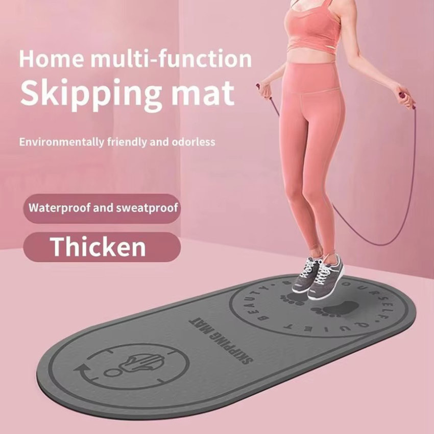 6MM Jump Skipping Rope Mat Anti Slip Impact Protection / Jump Rope Mat / Matras Lompat Tali / Matras
