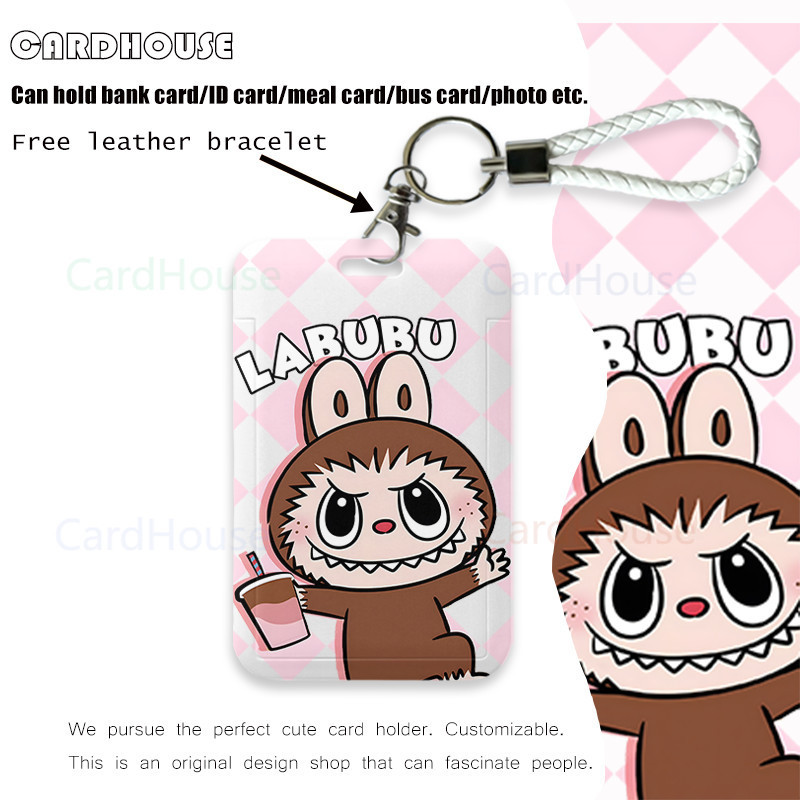 

( CardHouse ) ID CARD HOLDER Cute Labubu Kartun LT52 Tempat Kartu Photocard Photo Card KARTUN