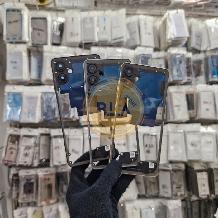 BEZEL TUTUP MESIN TULANG TENGAH BEZEL  SAMSUNG GALAXY A06