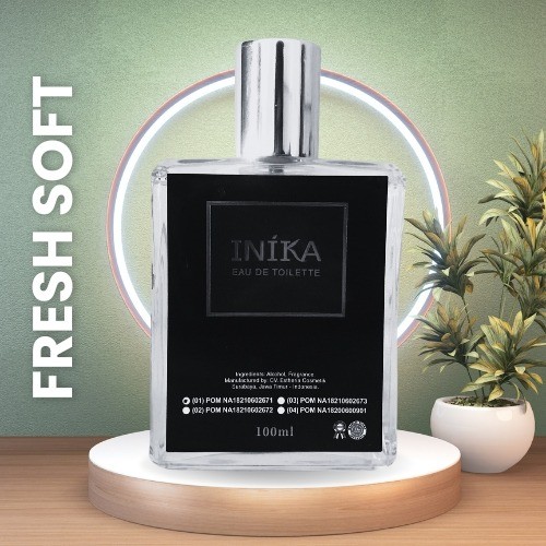 Parfum INIKA 01 Fresh Soft Eau de toilette 100ml parfum pria wanita