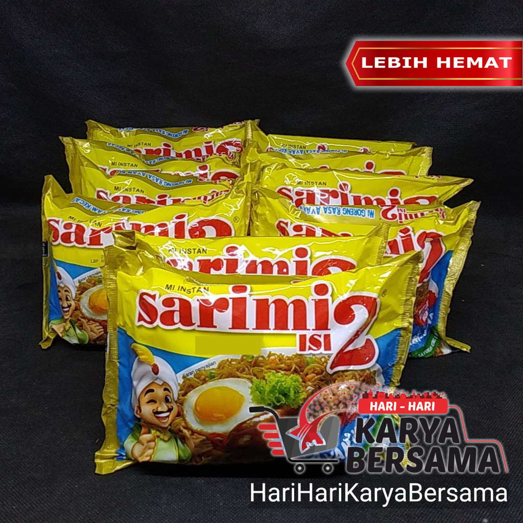 

MIE INSTAN SARIMI ISI 2 GORENG RASA AYAM KECAP PACK 10'S X 126GR