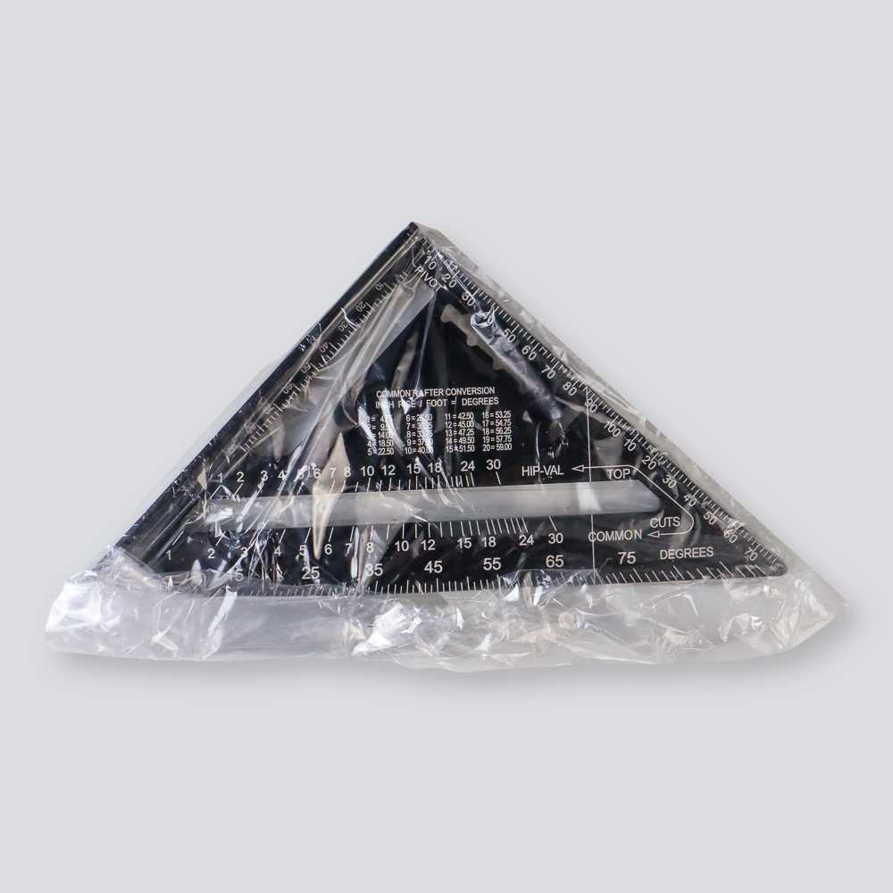 

ALHQSTR VKTECH Penggaris Siku Mistar Triangle Ruler Aluminium 7 Inch - A10D01‼️COD‼️