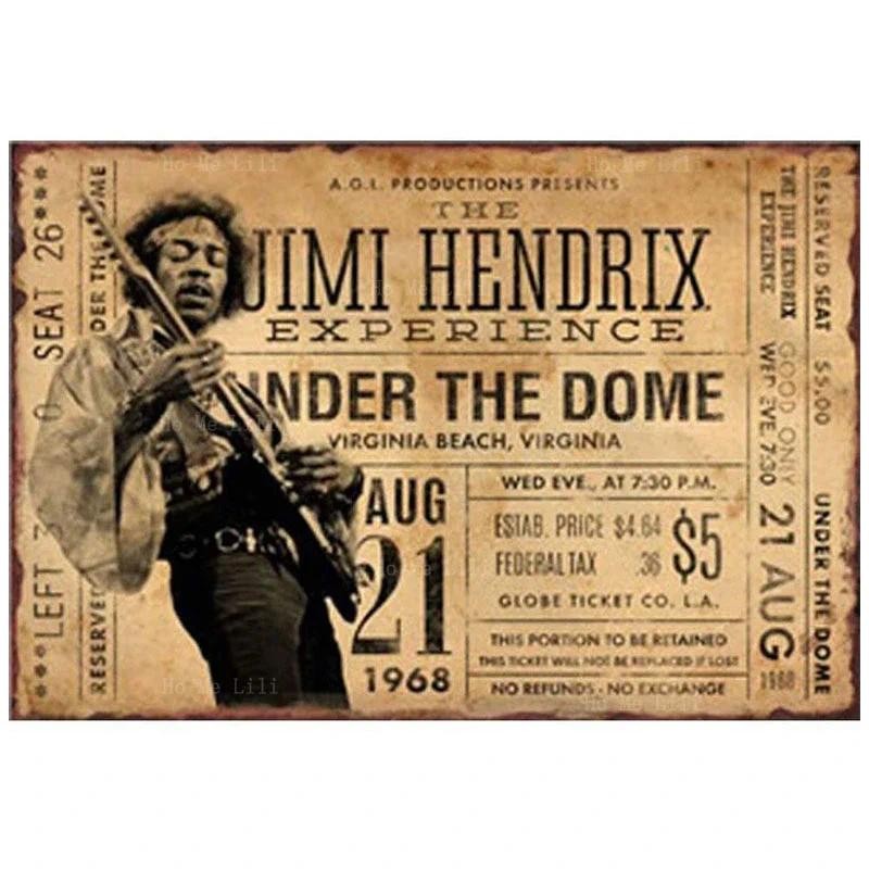 

Vintage Classic Rock Tin Marley And The Wailers Paramount Theatre Concert Poster Reggae Music Wall Art Canvas Print Home Deco