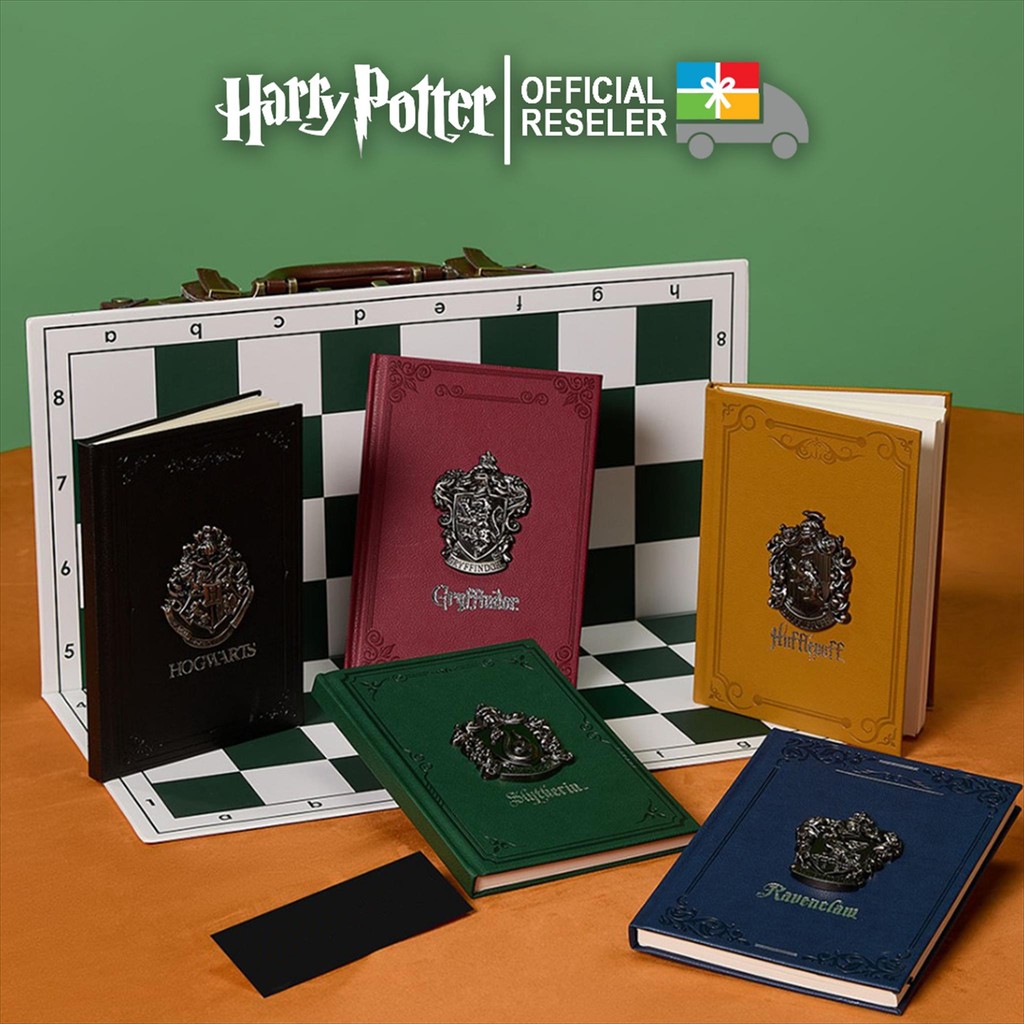 

Harry Potter A5 PU Embossment Hardcover Book Notebook 96 Lembar