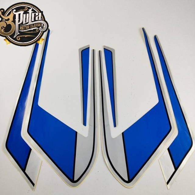 striping yamaha rx s rxs special 1985 85 silver spesial termurah