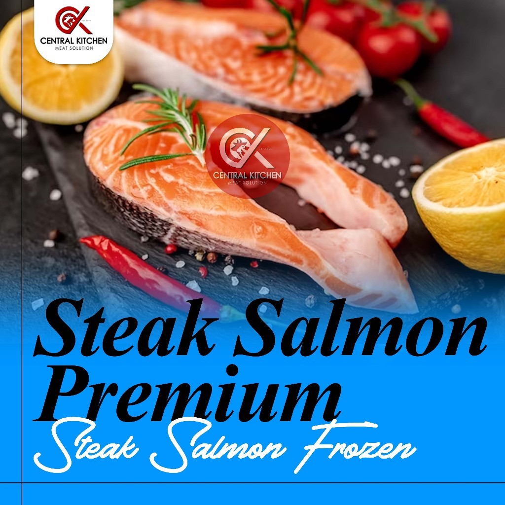 

Salmon Steak 200 Gr / Steak Salmon Premium Quality