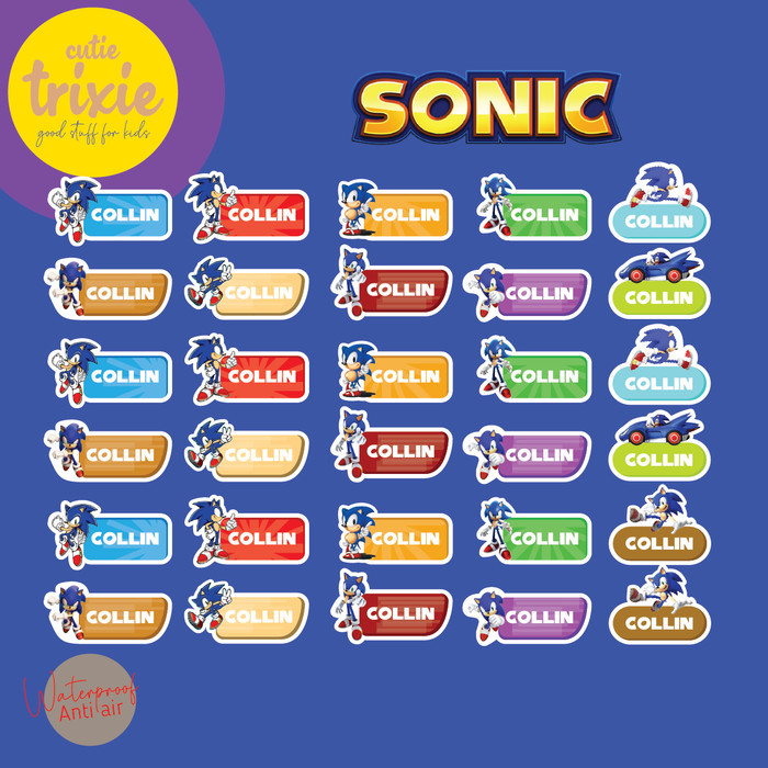 

Label Nama Anak Sonic