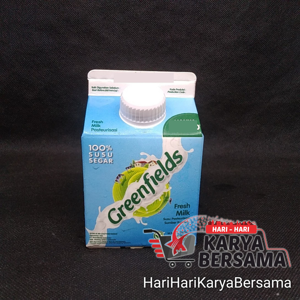

SUSU SEGAR GREENFIELDS FRESH MILK FULL CREAM 320ML