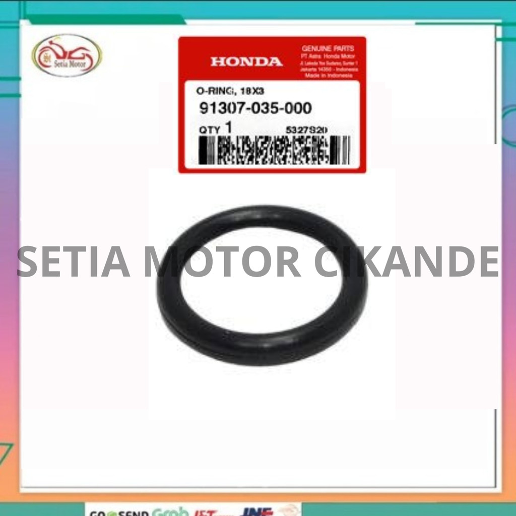 Oring Tutup Oli Atas Honda 91307-035-000 Asli Honda