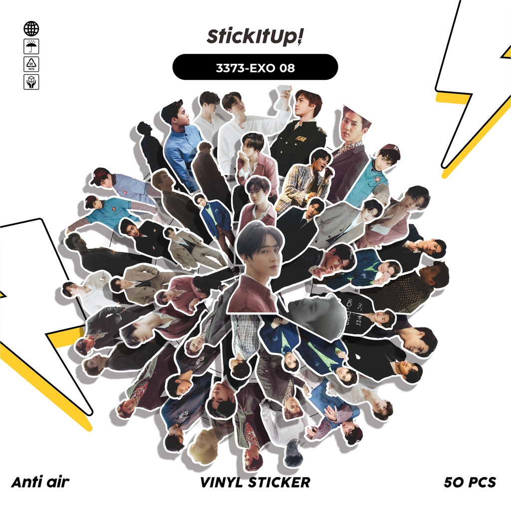 

COD✨ 50 Pcs Stiker SUHO SERIES 02 Lucu Anti Air Untuk Dekorasi Notebook Sepeda Skateboard Handphone DIY