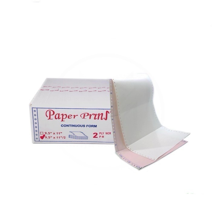 

Kertas Continuous Form Paperpryns 2 PLY NCR PRS 9.5 x 11 Warna Full / Bagi 2
