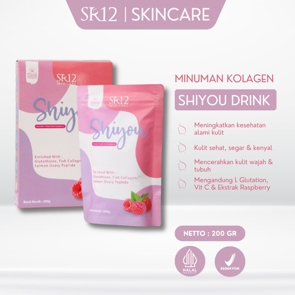 

SR12 Shiyou Collagen Drink 200gr Minuman Kecantikan Pencerah Kulit Sehat Vitamin C