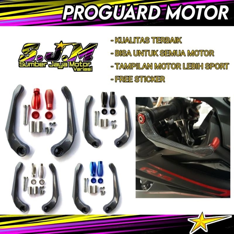 Proguard Motor Proguard Carbon Tanduk Motor Bahan Besi Untuk Aksesoris Motor Bisa Untuk Semua Motor