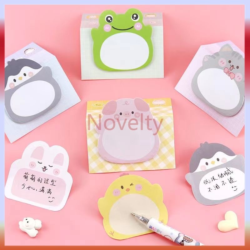 

Novelty Catatan Tempel/Catatan Berbentuk Hewan/Catatan/Kertas Indeks (20 lembar)