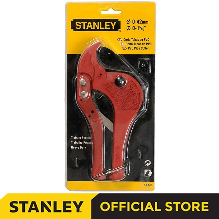 

Stanley Pipe Cutter For PVC / Potong Pipa PVC 42MM 14-442-22