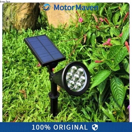 LAMPU TAMAN TENAGA MATAHARI lampu taman tancap solar cell - lampu outdoor taman tenaga surya LAMPU T