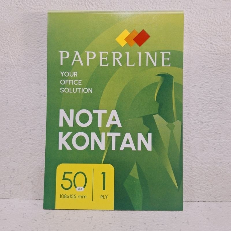 

Nota kontan 1PLY KECIL PAPERLINE K1/satuan