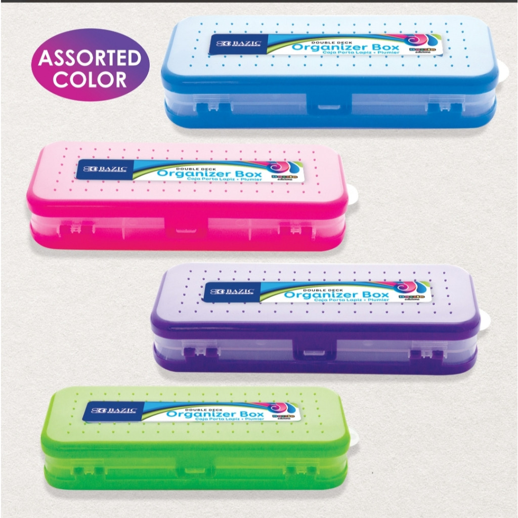 

Pensil Case Basiz Organizer Box Kotak Pensil - Kotak Serbaguna