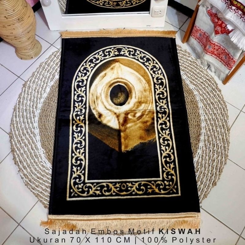 Sajadah Tebal Empuk Kiswah Sajadah Busa Turki Premium