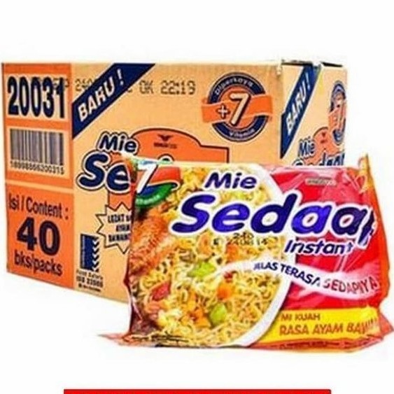 

Mie Sedaap Ayam Bawang 1 Dus Isi 40 pcs