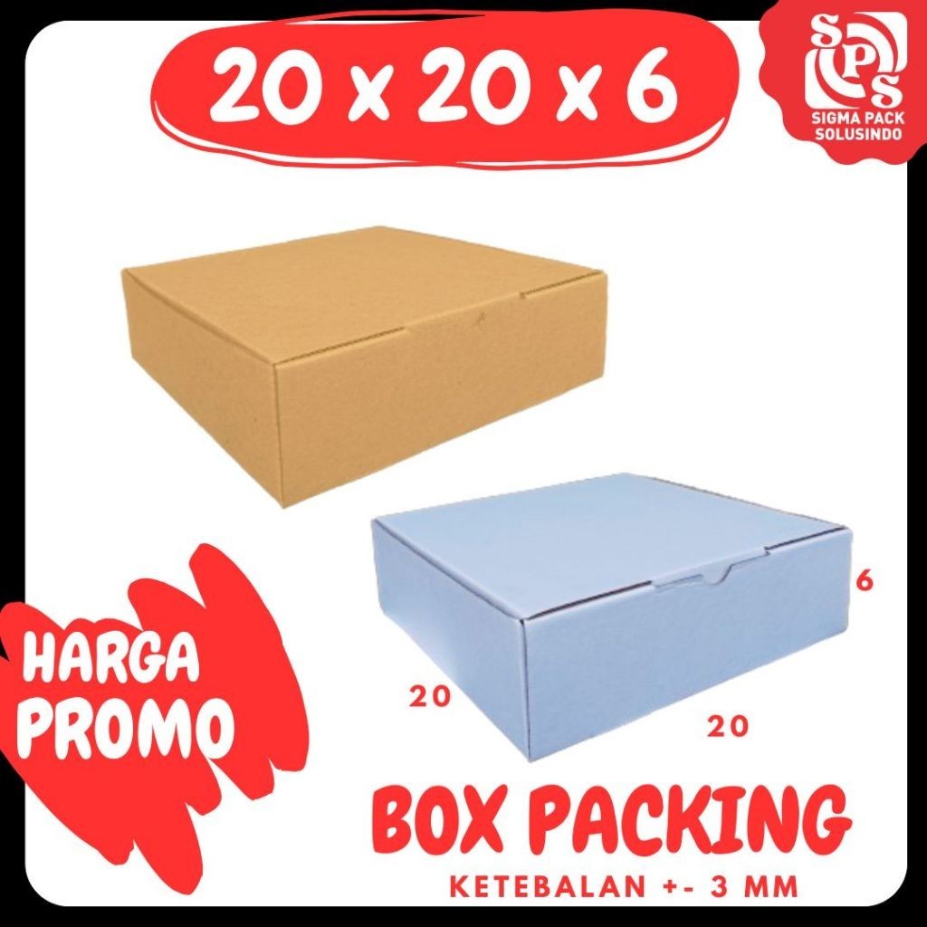 

Box 20x20x6 LD Kardus Pizza Packing Madu Hampers Kotak Kemasan Box Souvenir Karton Sparepart Minyak Wangi MEDIAPACK